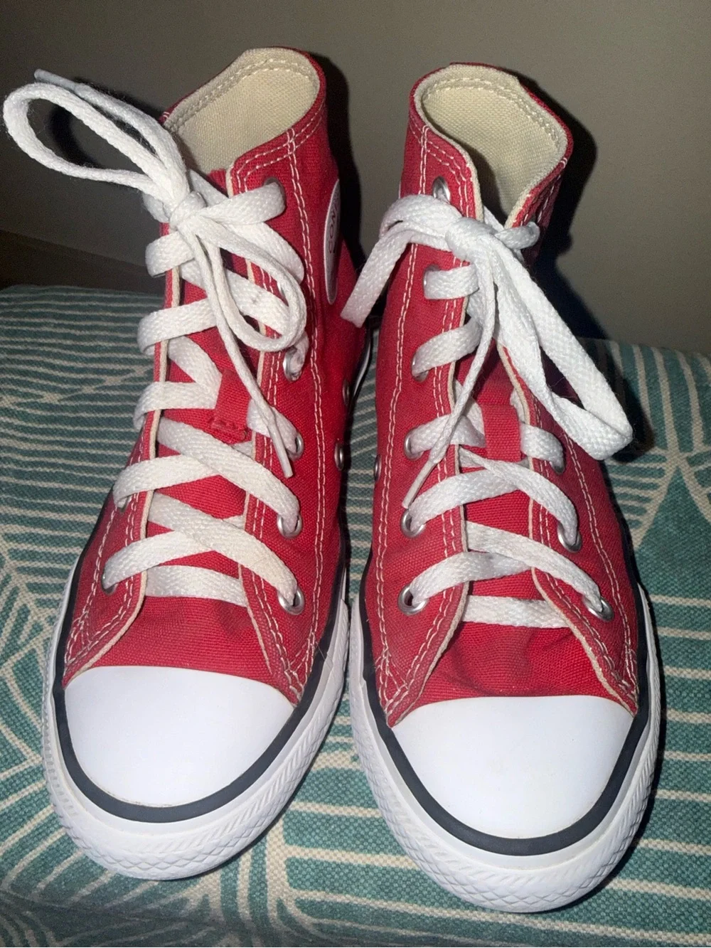Converse Kids Chuck Taylor All Star High Top - Red/White